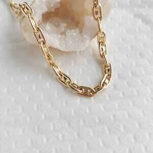 New Gold Kendra Scott Bailey Chain Necklace